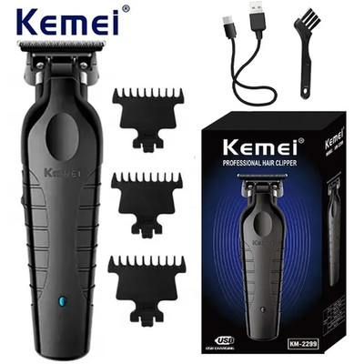Kemei-2299 Cordless Electric Hair Trimmer Clipper Professional Cutting Machine