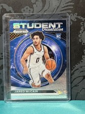 2024-25 Panini Prizm Draft Picks - Student Orientation Jared McCain #20...