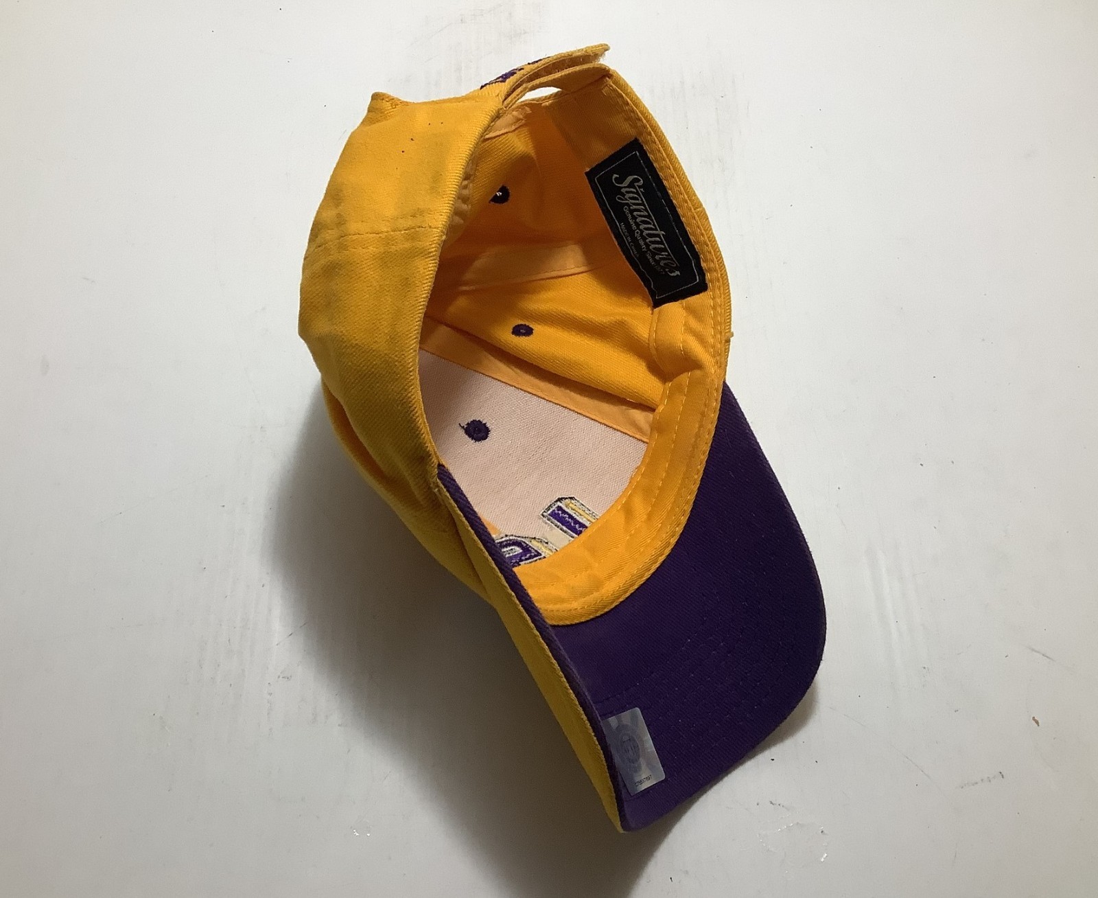 LSU Hook & Loop Adjustable Size Hat Cap - image 5