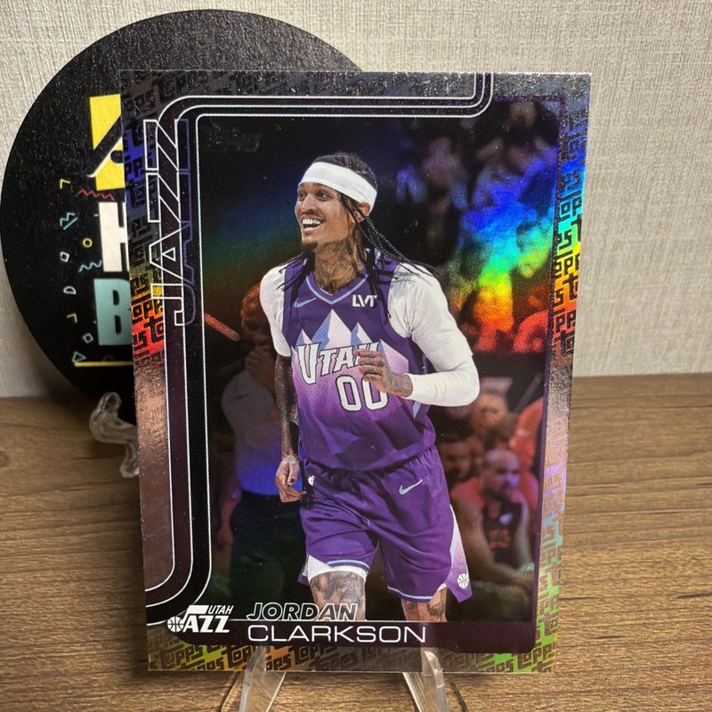 Jordan Clarkson 2025-26 Topps LOGO FOIL Fanatics Exclusive #132