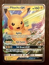 Pokemon TCG Pikachu GX SM232 SM Promo Holo Card English 160HP on eBay