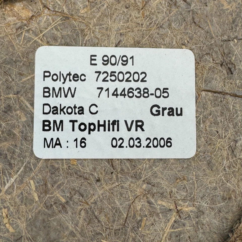 2006-2011 BMW 325I Front Right Passenger Side Door Panel Card OEM 99K - Image 2 of 4