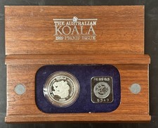 1989 1/2 oz Proof Platinum Australia Koala with OGP - Perth Mint 3000.00 per troy oz