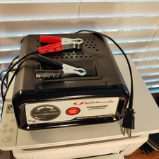 Schumacher 10 Amp Battery Charger 2 Amp Maintainer 12v Model Sc1282 Tested