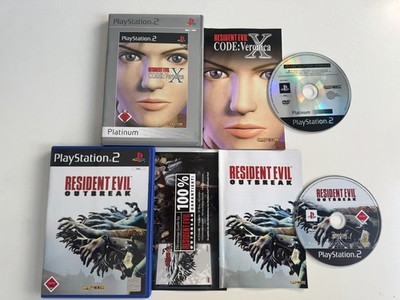 Resident Evil Code: Veronica X + Outbreak für Playstation 2 / PS2
