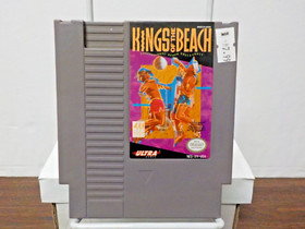 C1121 Nintendo NES "Silent Service & Kings of the Beach" Game Lot (Works)