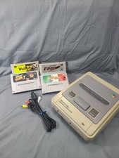 Nintendo Super Famicom HVC-002 with games.  Super Nintendo US seller 
