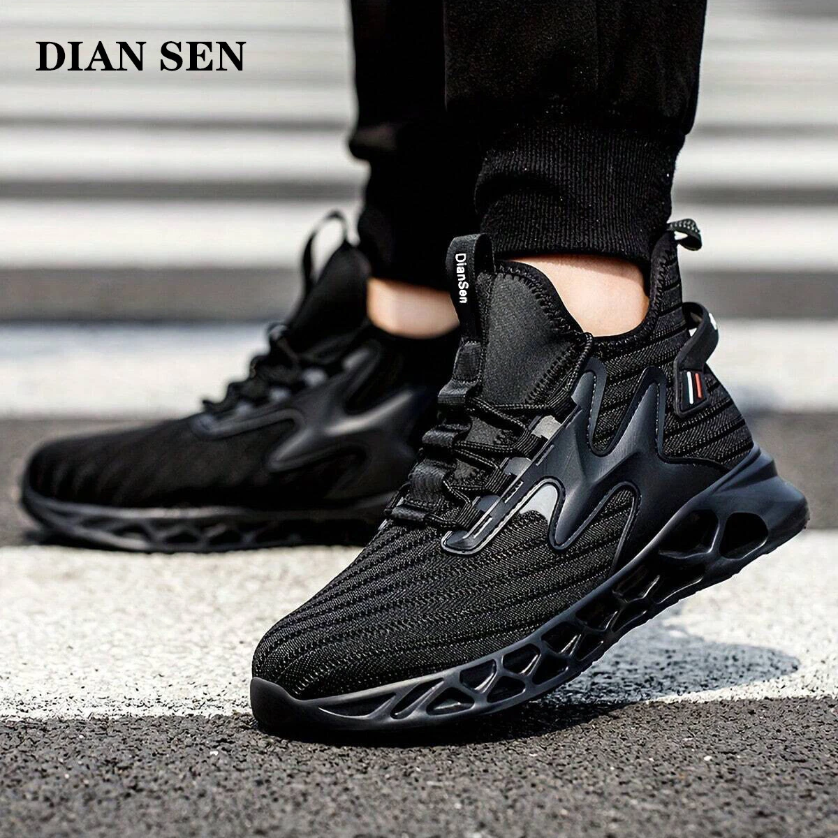 Indestructible Safety Work Shoes for Mens Steel Toe Breathable Outdoor Work Boot