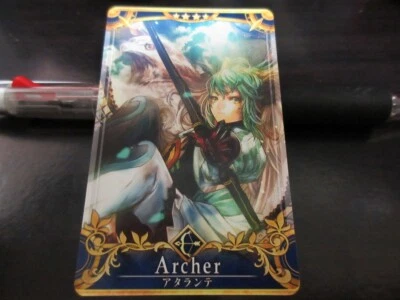 FGO Fate Grand Order Arcade Card Servant Atalanta Final - Image 1 of 2