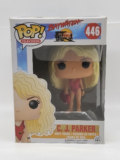 Funko Pop! Baywatch Television C.j. Parker #446 (Desgaste En Caja) Con Protector Contra Pop