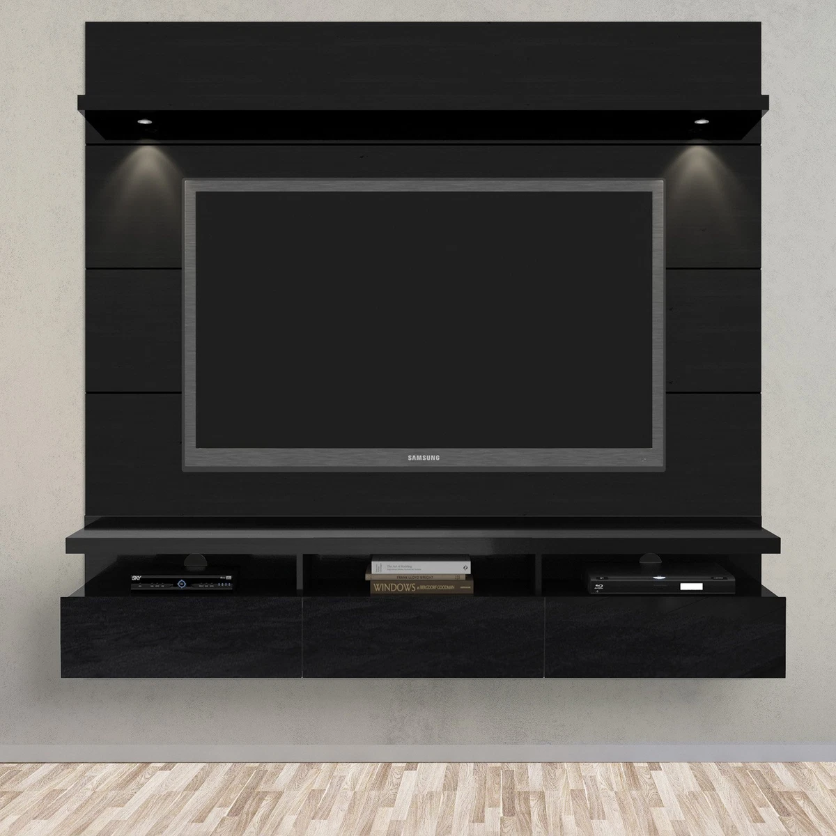 Manhattan floating 2024 entertainment center