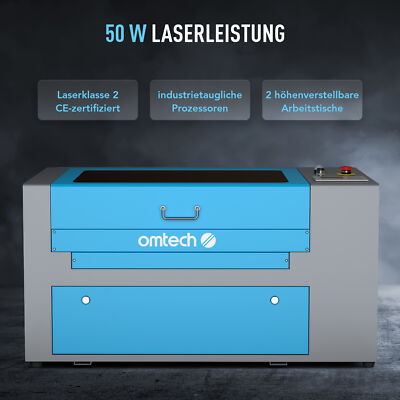 OMTech  50W CO2 Laser Graviermaschine 300x500mm Cutting Tool Cutter Engraving