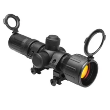 Armored illuminated Reticle 3-9x42 Compact Scope w/ Mounts Fits Picatinny Rails