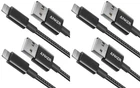 4-Pack Anker | iPhone Cable | MFi-Certified Lightning Charger | Black 6ft / 1.8m
