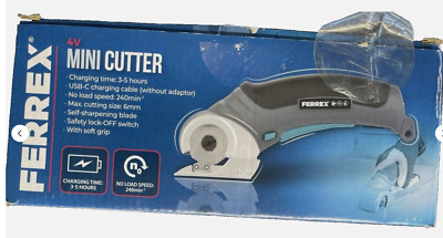 Ferrex Mini Cutter 4V Akku MULTI-CUTTER Elektroschere Hobby Basteln USB-C