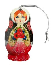 Russian Doll Hanging Decoration -Russian Doll Christmas Tree Decoration RD10-Dec