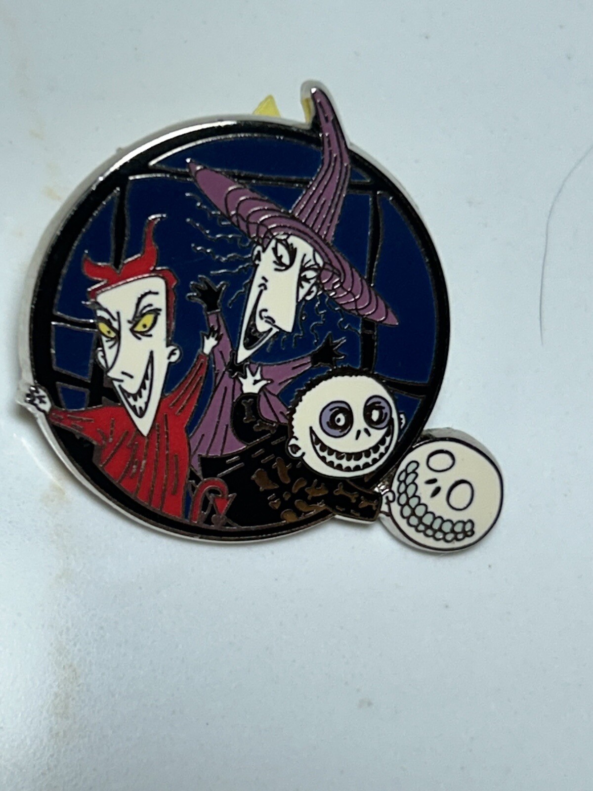 Disney Pin 80042 Hip Lanyard Nightmare Before Christmas Lock Shock and Barrel 1e