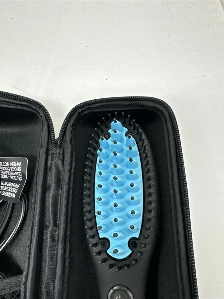 DAFNI GO HAIR STRAIGHTENING BRUSH BLUE VVV 158 751492603896 - Image 3 of 3