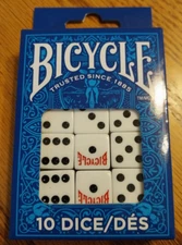 Bicycle Dice 10 Die Package US Playing Card Company