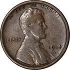 1914-S 1C Lincoln Wheat Cent VF K15986
