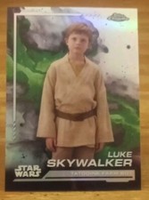 2024 Topps Chrome Star Wars Refractor Luke Skywalker