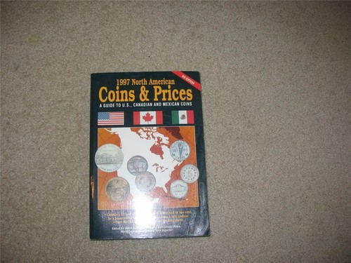 1997 North American Coins & Prices. US Canadian & Mexican Coins. 524 pages