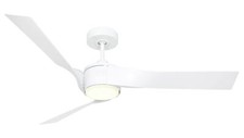 DC Fan With LED Light Revolution White Cover Fan with Remote Control
