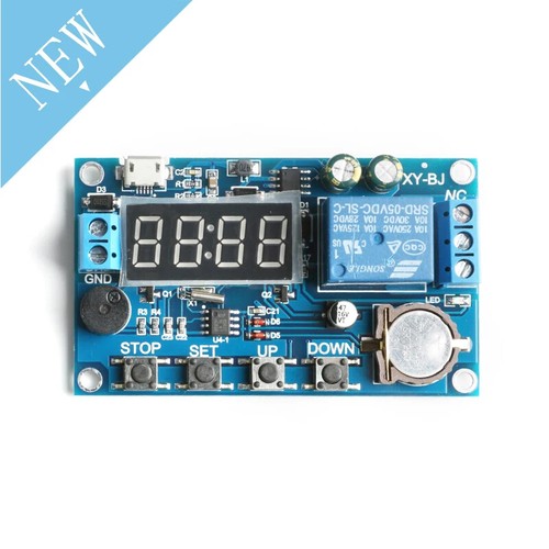 XY-BJ Timer Relay Module Real-time Delay Switch DC5-60V Control - Picture 4 of 6