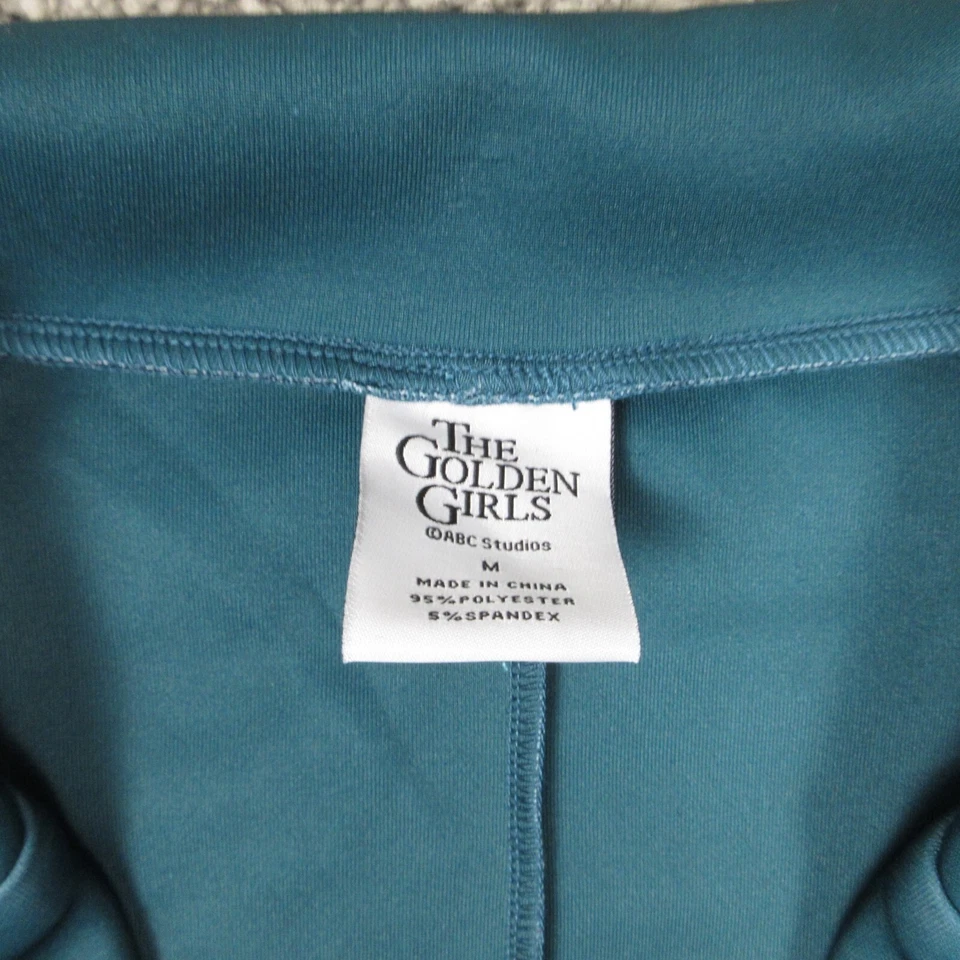 Chaqueta Blazer The Golden Girls para mujer verde medio elástico ABC programa de televisión disfraz Foto 3 de 4