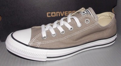 CONVERSE ''CHUCK TAYLOR'' CT OX CANVAS in colors MALT GREY MENS 8 WOMENS 10