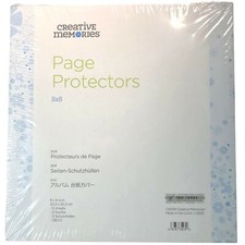 Creative Memories 8x8 Scrapbook Page Protectors 2008 Set 12 Sheets NIP