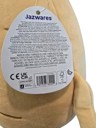 Squishmallow Jyri the Ginger Root 12" Plush Ginseng Garden S12 #1648-2 NWT NEW - Picture 3 of 10