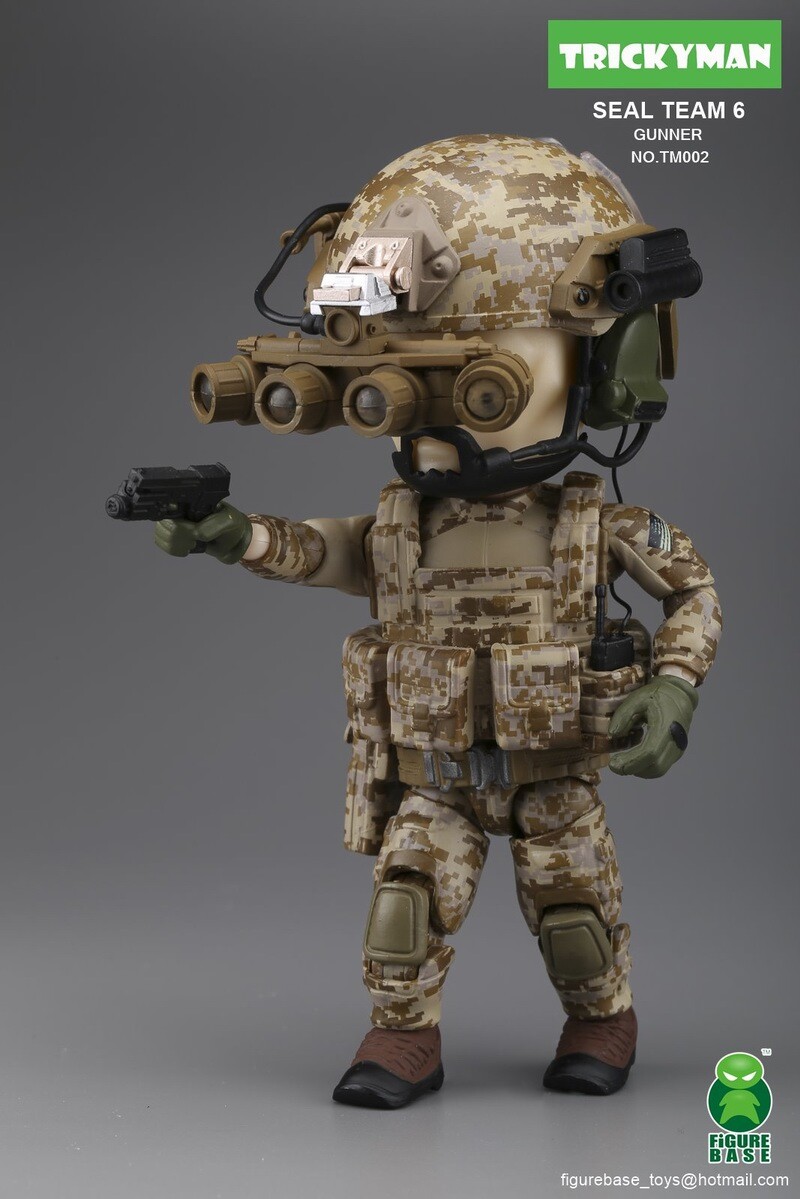 FigureBase TM002 TRICKYMAN SEAL TEAM 6 GUNNER 5