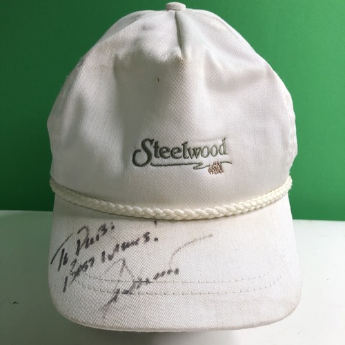 Autographed By Player Cap GOLF Steelwood Country Club Alabama