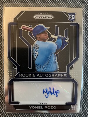 2022 Panini Prizm Yohel Pozo RC Auto RA-YP Texas