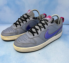 Nike Court Borough 2 Low Ashen Slate Sz 6Y - BQ5448-402