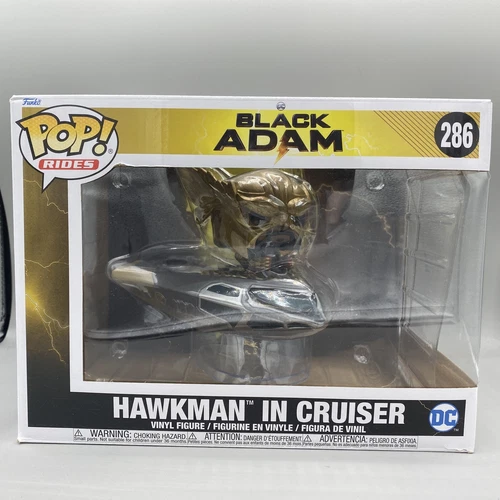 Funko Pop! Pop Rides 286 DC: Black Adam - Hawkman in Cruiser