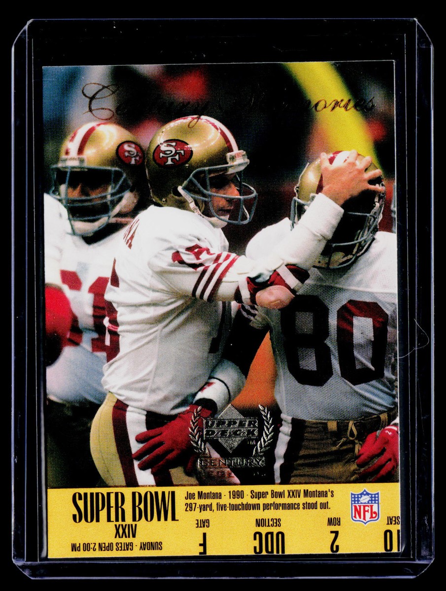Joe Montana 1999 Upper Deck MVP Prosign auto autograph ジョー