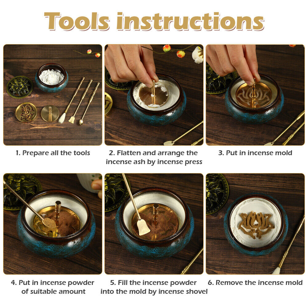 How to Use Incense Powder  