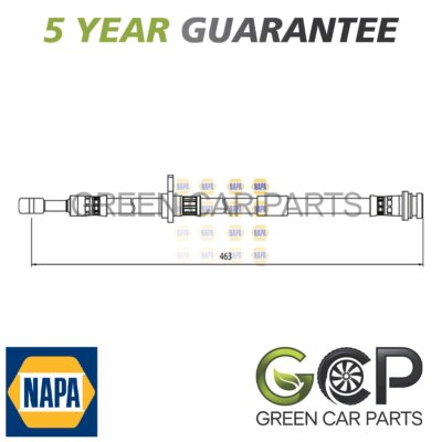 NAPA Front Left Brake Hose Fits Suzuki Alto 2009- Nissan Pixo 2009- 1.0
