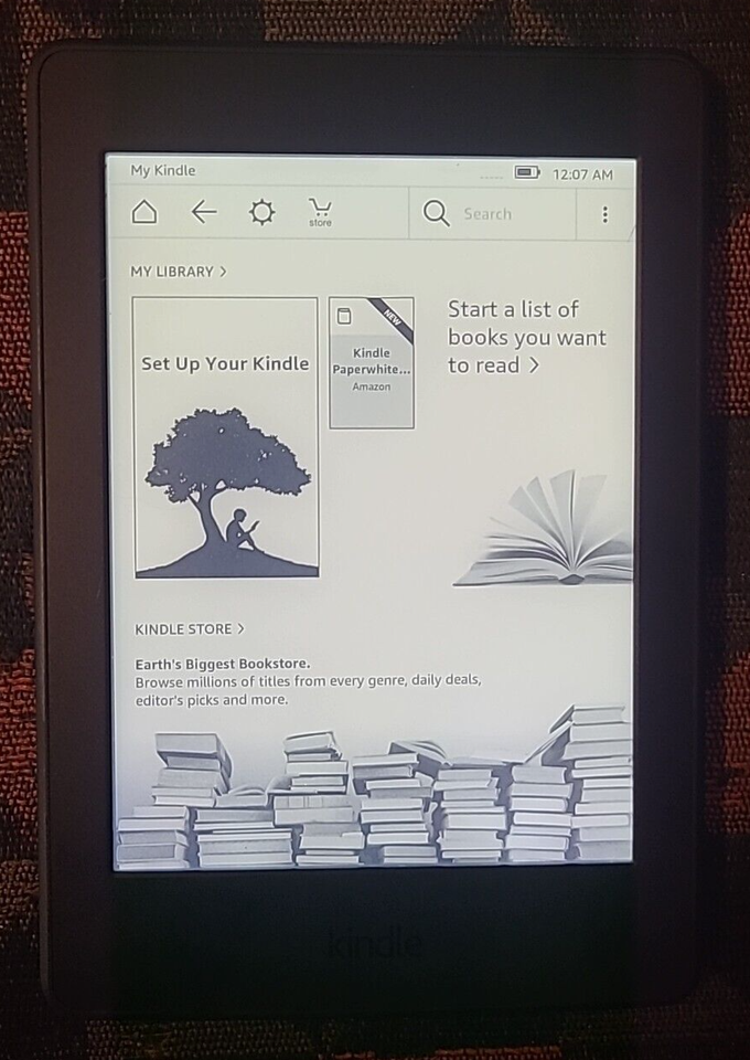 Amazon Kindle Paperwhite 7th Generation 300ppi 4gb 6" Display WiFi