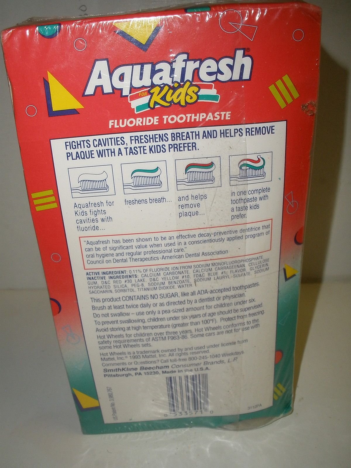 NEW Hot Wheels Open Wheel F1 Race Car Aquafresh / WaterPik | eBay