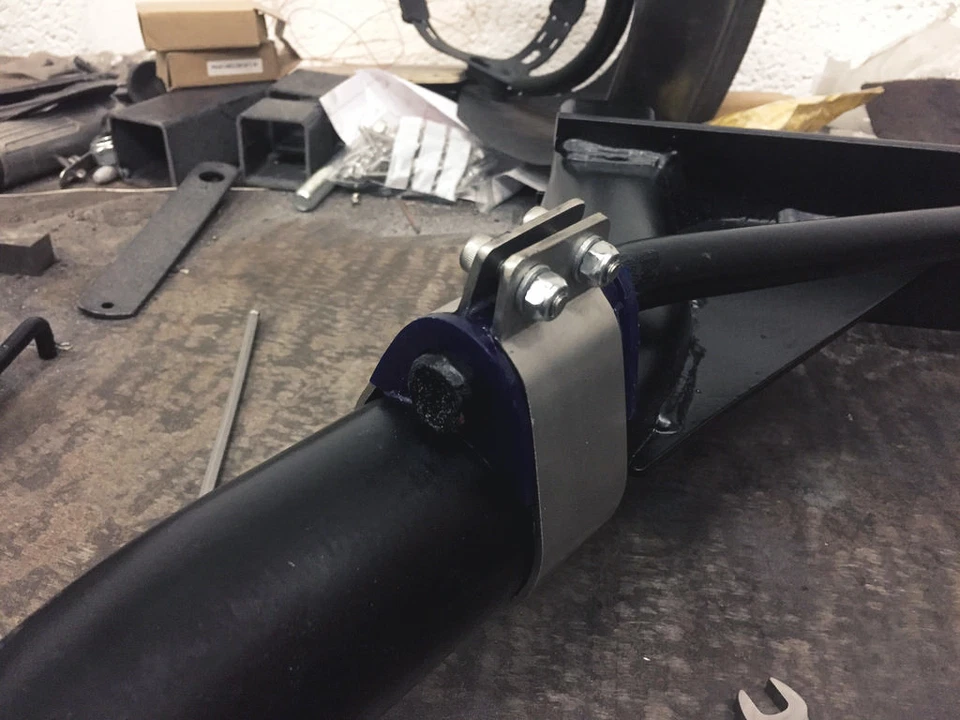 Mk1 Golf Rear Anti Roll Bar Clamp Bracket ARB Stainless Steel Jetta Scirocco Mk2 - Image 4 of 4