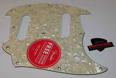 Fender Mustang Pickguard Player Series Pearloid Electric Guitar Parts Project