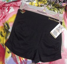 3 NEW JUICY COUTURE JC7051 3PKD MF LOGO WAIST SEAMLESS SHAPING SHORT PANTIES L