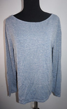 Zanzea Space Dyed Heather Blue Lightweight Sw...