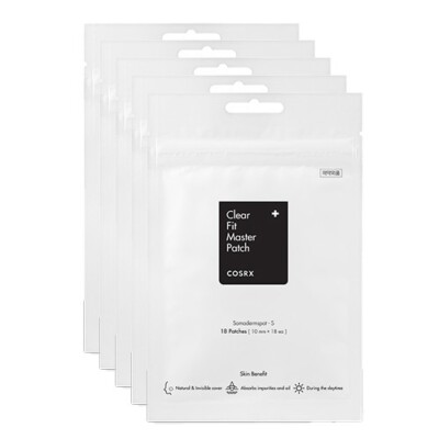 COSRX Clear Fit Master Patch 18 Patches x 5 Sheets K-Beauty
