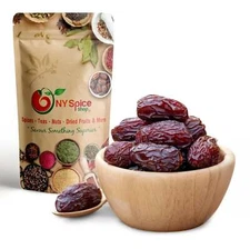 Medjool Dates - Non-GMO, Raw, Vegan - by NY Spice Premium Quality FREE SHIP
