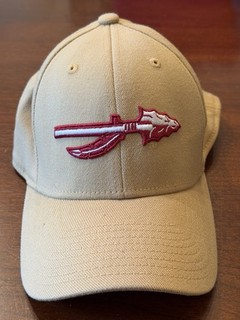 Used Florida State Spear Heisman By Reebok Gold One Size Fits All Hat