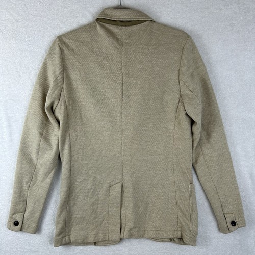 Faherty Inlet Knit Blazer Mens XS Beige Sport Coat 2 Button Old Money Preppy - Picture 3 of 10